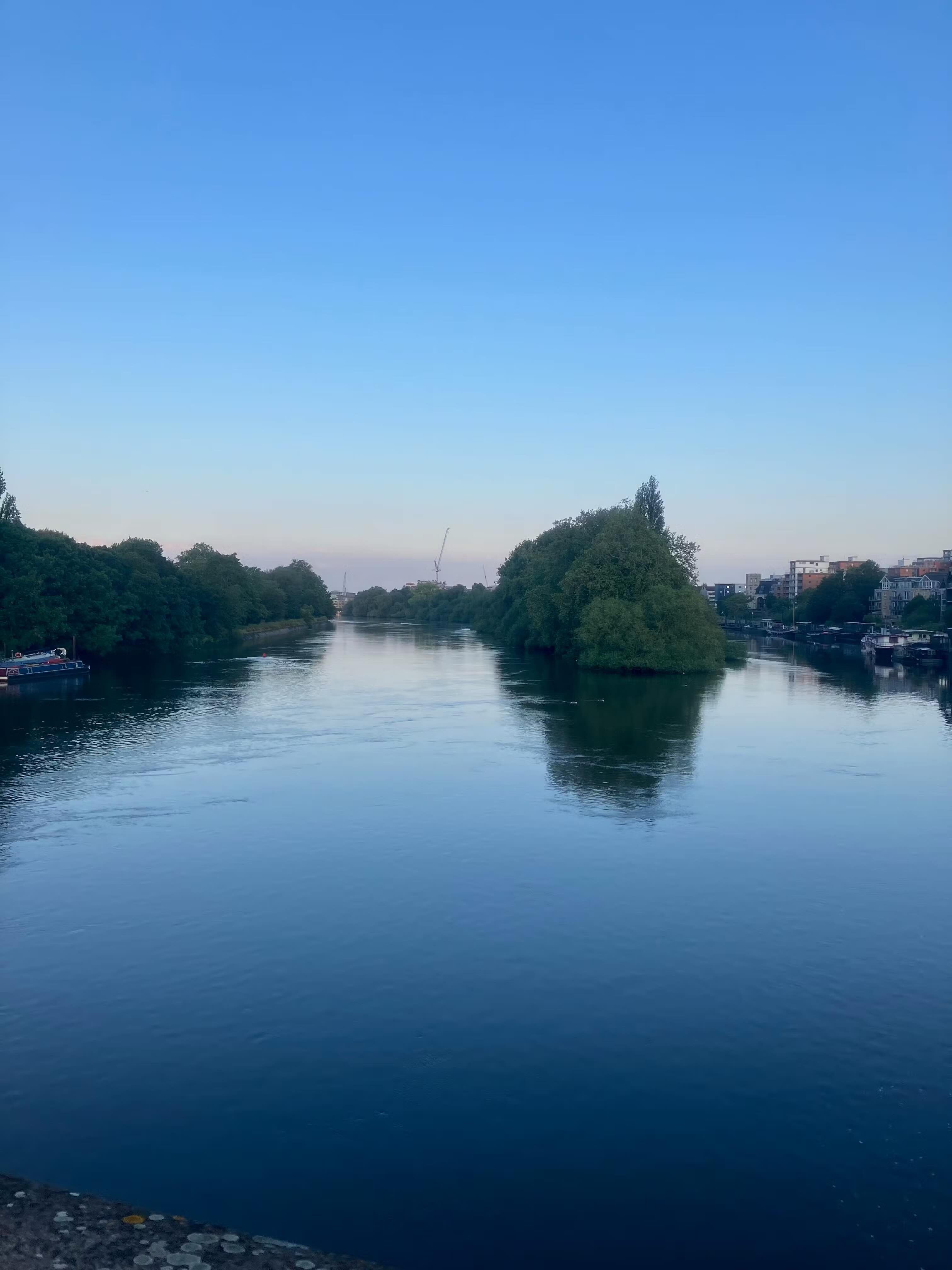 The river