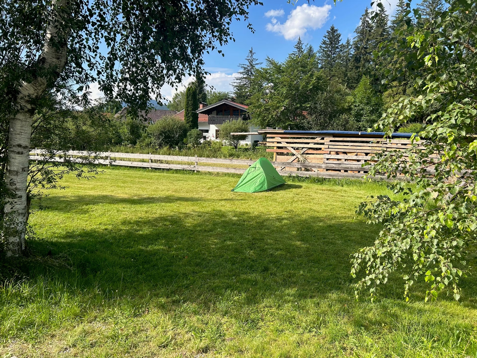 My lonely tent